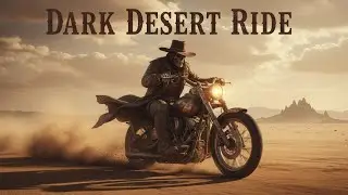 Dark Country Black Horizon  Outlaw Western Blues & Cinematic Desert Darkness