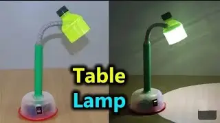 How To Make Table Lamp At Home|  Easy And Simple | 2023