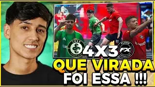 BAK REAGINDO A VIRADA SURREAL DA LOUD x FLUXO NA KINGS LEAGUE POR 4X3 !