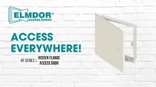 Elmdor HF Hidden Flange Access Doors | Features & Benefits