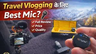  Travel Vlogging के लिए Best Mic? | Full Review, Price & Quality       @digitekindia2657 