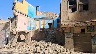 BabMasr | The demolition continues, the destruction of the home of Sadek Pasha in Darb El Ahmar