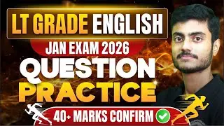UP LT Grade English 2025 | English Literature Question Practice Set Part-2 | By Sayan Sir