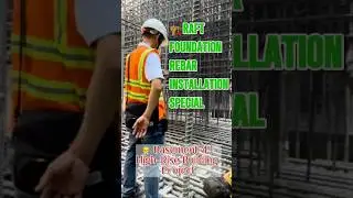 Massive Raft Foundation Rebar Installation at Basement 4 | High-Rise Construction Site