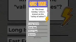 #ValleyOfAshesQuiz#AshenTrivia#GatsbyQuiz#LiteraryQuiz#FitzgeraldTrivia