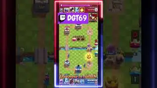 Hog musketeer cycle deck user got destroyed. #clashroyale #shorts