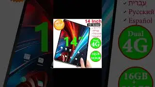 Global Version 14 Inch Tablet PC Big Screen 1920x1200 IPS 16+512GB Ta #eaffilifest #trending #viral