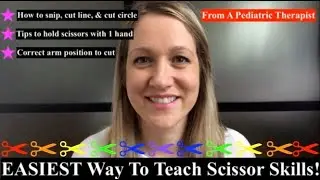How To Teach Your Child To Use Scissors