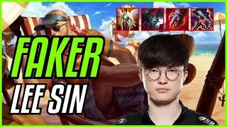 FAKER - LEE SIN MID - KR CHALLENGER - PATCH 11.10
