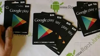 &euro;25 x4 GOOGLE PLAY GIFT CARD GIVEAWAY!! FREE GIFT CARD - FREE CODE