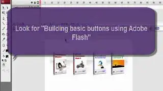 Creating Roll Over button effects using Adobe Flash - Flash Tutorials For Beginners
