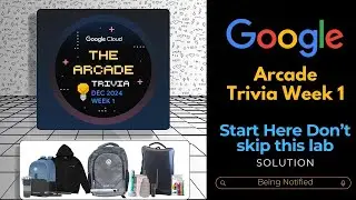 Start Here (don't skip this!) Lab Solution || Trivia December Week 1 || Free Google Goody and Swag