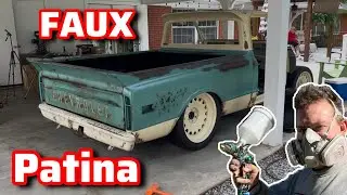 Start To Finish How I Made Fake Patina. 1969 C-10