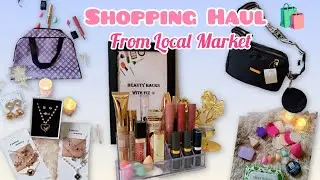 My Mini Shopping Haul From Local Market With Prices 🛍️✨ | Affordable Beauty Products
