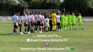 🎞️ East Cowes Victoria FC ⚪️♈️🟢 Bemerton Heath Harlequins FC - Wessex L Prem [Sat09Aug25] HIGHLIGHTS