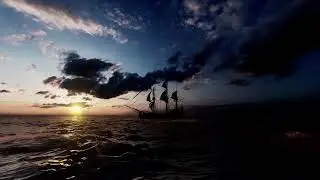 Pirate Ship Stock Free Premium Video Footage | 4K