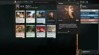 Magic Arena - Core Set 2020 Omniscience Draft #1