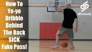 How To Yo-yo Dribble Behind the Back - Fake Pass Dribble Move | Streetball Ankle Breaker