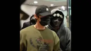 Lee Know and Han - airport 2025