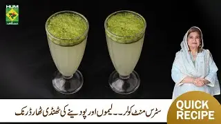 Citrus Mint Cooler Recipe by Shireen | Break the Heat | Summer Drink | Masala Mornings | Masala TV