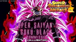SDBH: SSJ3 Goku Black [Commission]