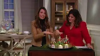 Kringle Express S/3 Glass Trees w/ Mercury Glass Base and Ornaments on QVC