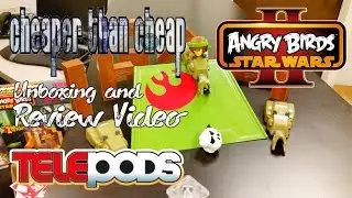 Cheaper than Cheap: Star Wars ANGRY BIRDS Telepods ENDOR CHASE playset w/gameplay