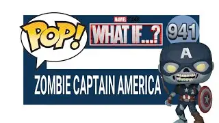 Marvel What If Zombie Captain America Funko Pop 941