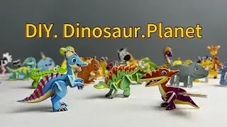 DIY Dinosaur Planet | Fun Dinosaur Crafts & Toys for Kids