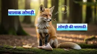 चालाक लोमड़ी 🦊 | बच्चों की मज़ेदार नैतिक कहानी/चालाक लोमड़ी की कहानी | Moral Story for Kids in Hindi