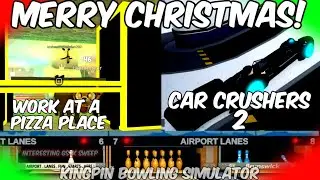 MERRY CHRISTMAS! Let's Play Roblox Bowling, The Forge, & Pizza Place (+ Other Games With Friends)