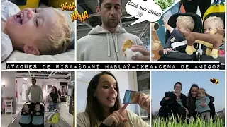 VLOG | Ataques de RISA de Gonzalo + Dani se va soltando + Compras en IKEA + CENA con AMIGOS...