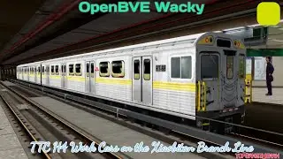 OpenBVE Wacky - TTC H4 Work Cars on the Taipei Metro Xiaobitan Branch Line