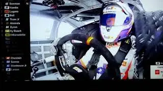 Last half of the race coming up, Replay of K. Harvick hitting the wall and A. Bowman wins @ Richmond