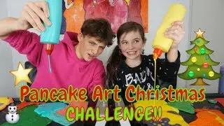 CHRISTMAS PANCAKE ART CHALLENGE MET HUGO - Bibi
