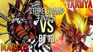 ShineGreymon vs Red Hybrid [Digimon TCG BT13 Fanboy3 Store Champ FINALS] Match Commentary w/ Overlay