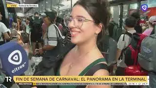 Rosarinos que viajan por el fin de semana de carnaval eligen destinos que van desde cuyo a la costa