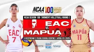 EAC vs Map&uacute;a (Women&rsquo;s Volleyball Round 2) | NCAA Season 100