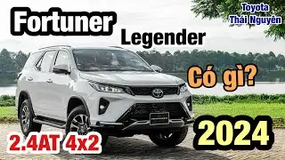Fortuner Legender 2024 bản 2.4AT 4x2 có những gì?
