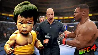 Super Manly Little Dragon vs. Mike Tyson (EA sports UFC 4) - Rematch