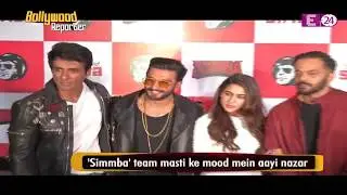 Ranveer Singh, Sara Ali Khan, Sonu Sood & Rohit Shetty promote Simmba at an event in Mumbai