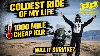 I Rode A CHEAP Bike Off Facebook 1000 Miles Through The FREEZING Utah Desert In January