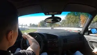 some drifts at the N&Uuml;RBURGRING NORDSCHLEIFE BMW E36 325