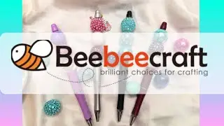 Beebeecraft  Tutorial Beadable Pens #Tutorial #craft #beebeecraft