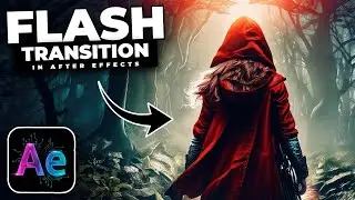How To Add a FLASH TRANSITION In After Effects