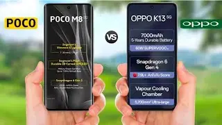 Poco M8 5G vs OPPO K13 5G II Full Comparison