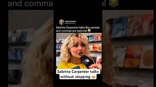 Сабрина наконец-то достигла нужного количества слов 😭