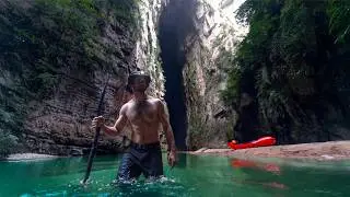 7 Days Down a Dark Jungle Canyon | Ancient Ruins and Massive Caves