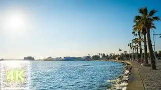 4K Cyprus - Visiting Paphos - Walk along the sea in Cyprus - Trip to Cyprus