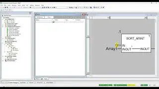 EcoStruxure Control Expert Sort  Array Function Block || M580 PLC || M340 PLC